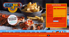 Desktop Screenshot of papajoes.ch